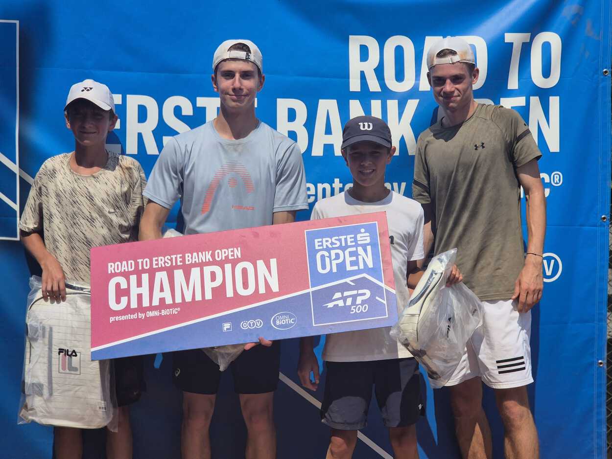 Theo Strobl gewinnt „Road to Erste Bank Open“