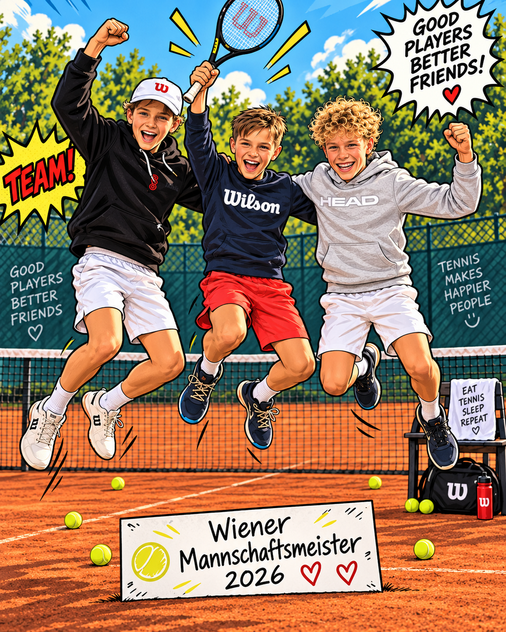 Sechs Spiele, sechs Siege, ein Titel