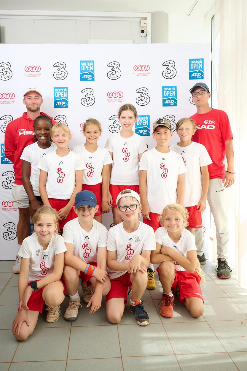 Unsere Mädels beim ÖTV Kids Team Cup in der Südstadt!