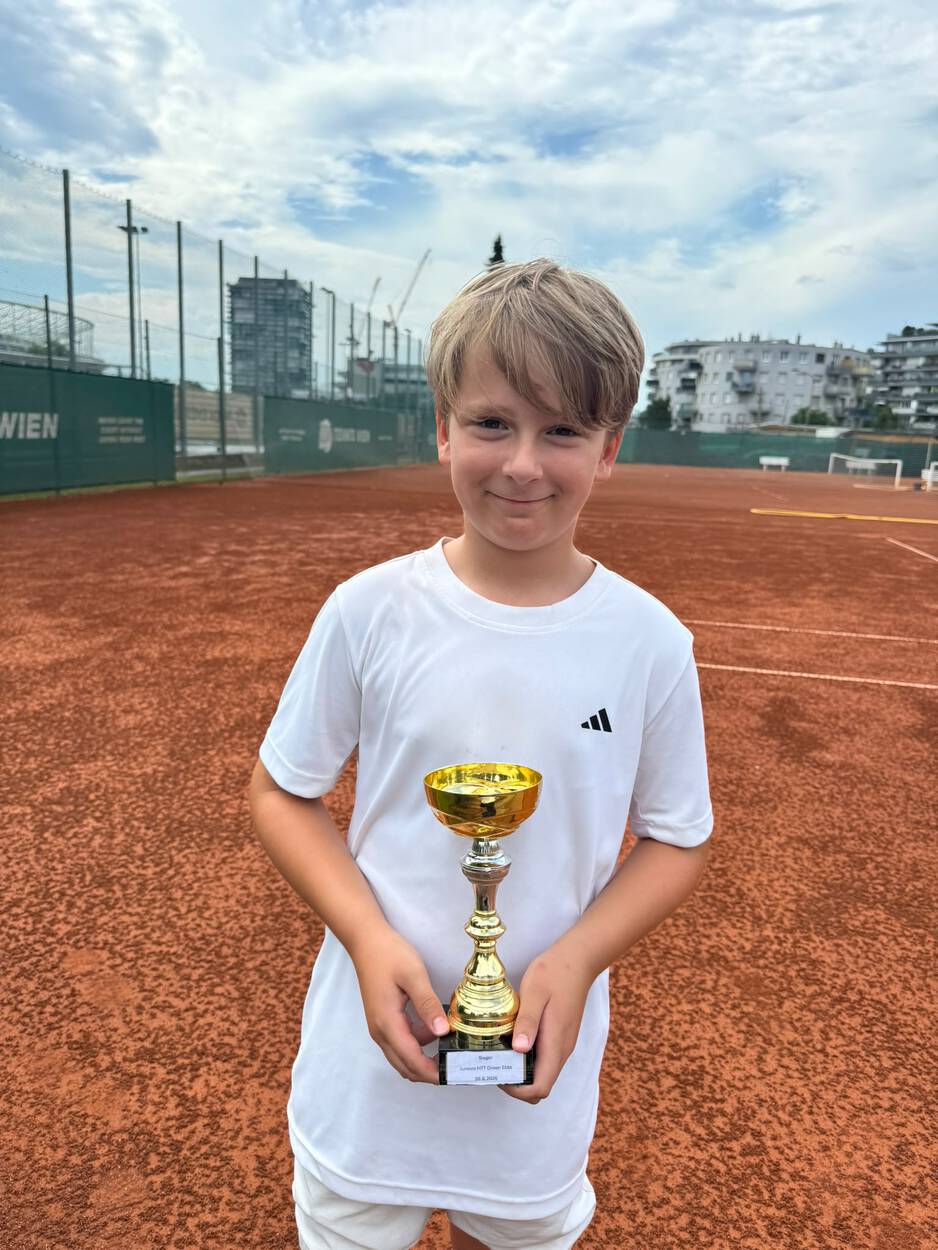 Turniersieg für Moritz Reiter-Schrammel beim Babolat Juniors Green Turnier